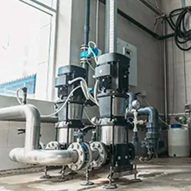 Advanced Grundfos booster pump system installed by Alton Facility Services