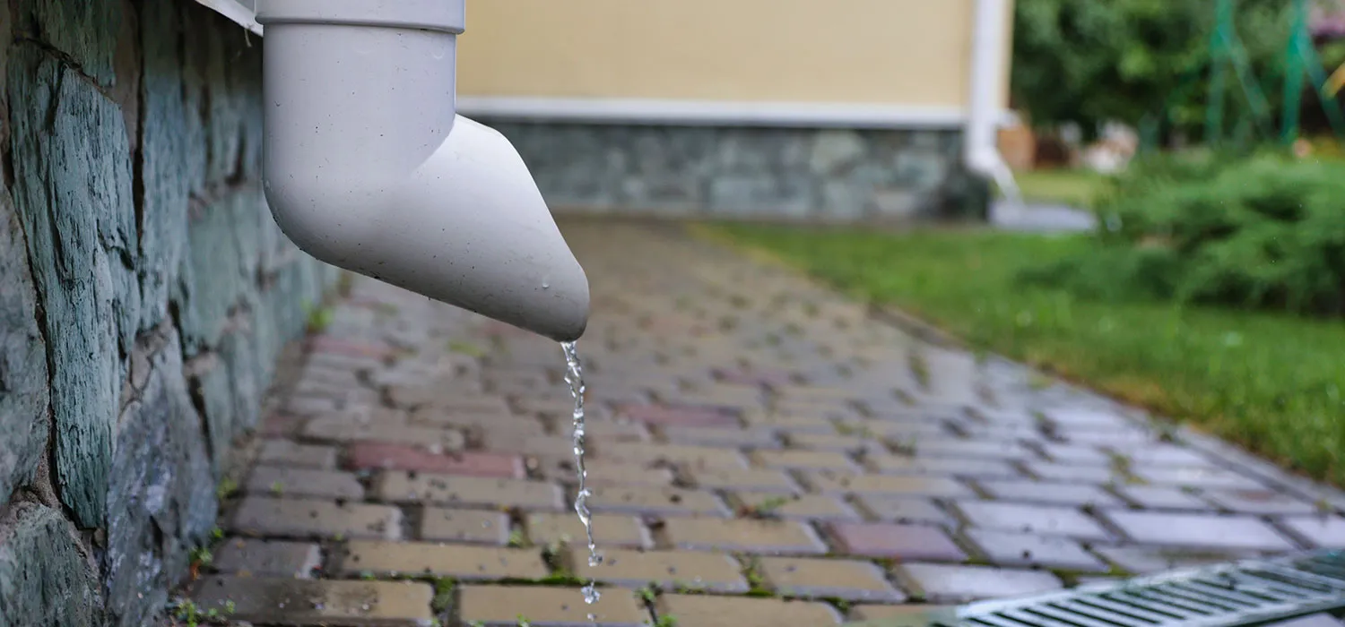 Efficient rainwater drainage system managed by Alton Facility Services