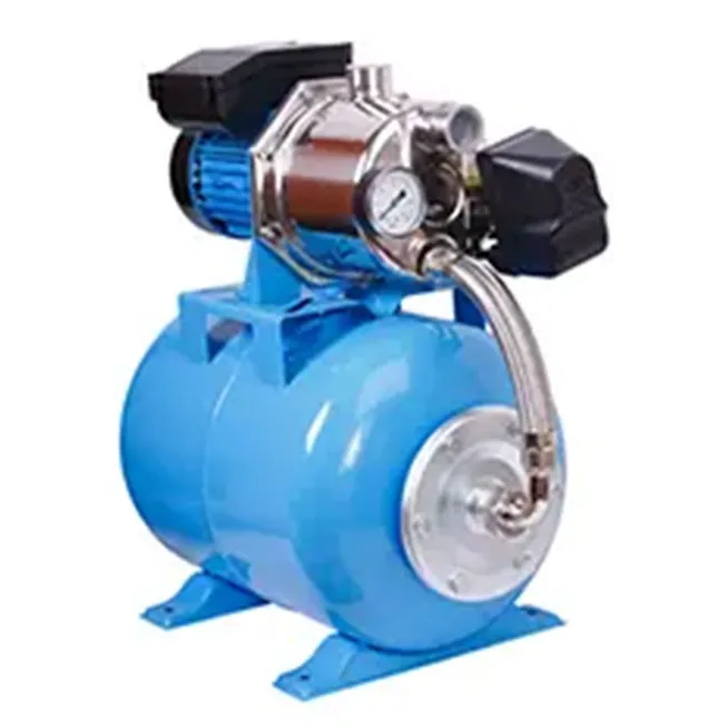 Compact single-stage blue pump designed for residential use by Alton Facility Services