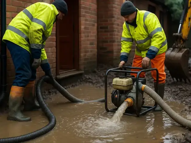 Emergency Drainage Services by Alton Facility Services