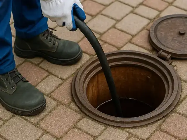 High Pressure Drain Jetting by Alton Facility Services