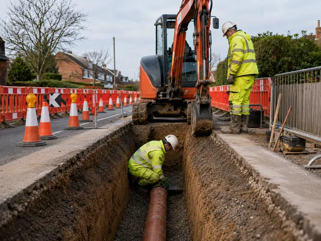 Alton Facility Services drainage engineers at work
