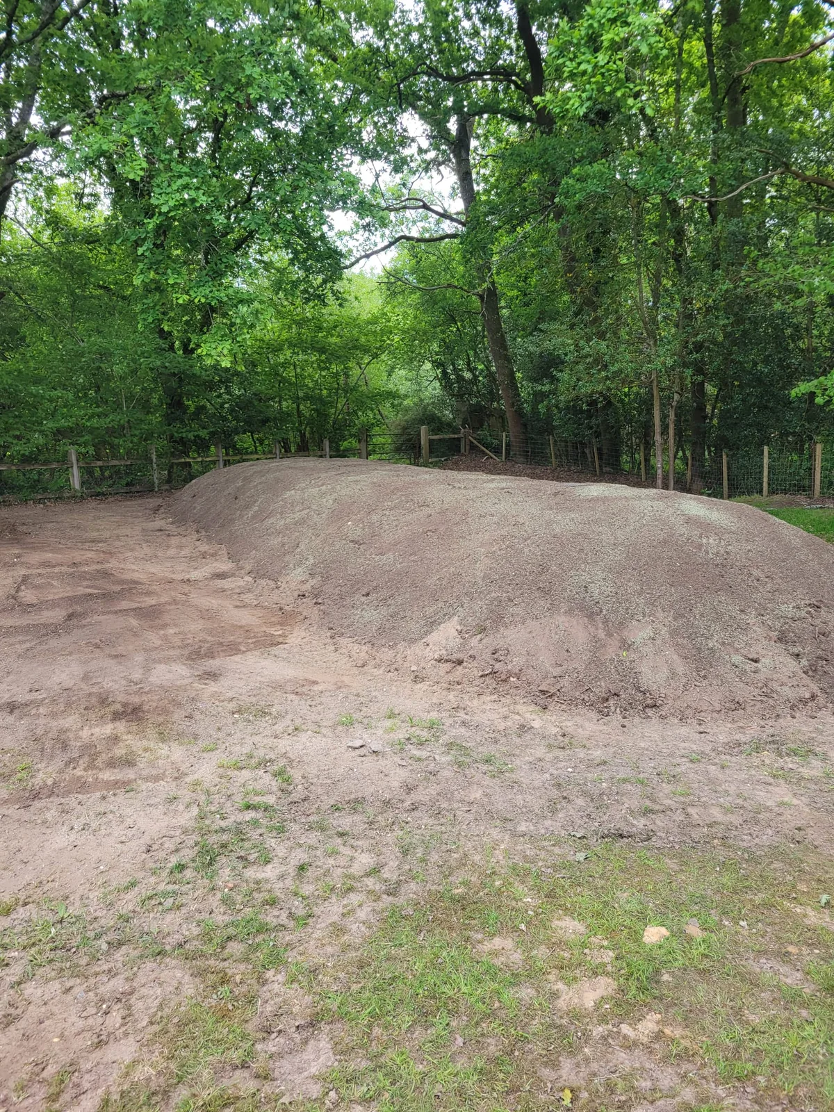 Mound Drainage Field Installation in New Forest, Hampshire