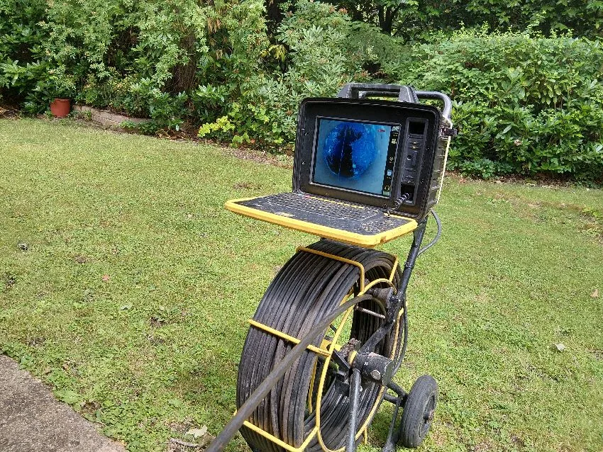 CCTV drain survey equipment used for pre-purchase drain survey in Cobham Surrey