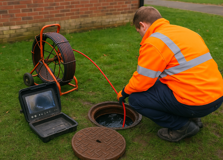CCTV Drain Survey in Farnham by Alton Facility Services