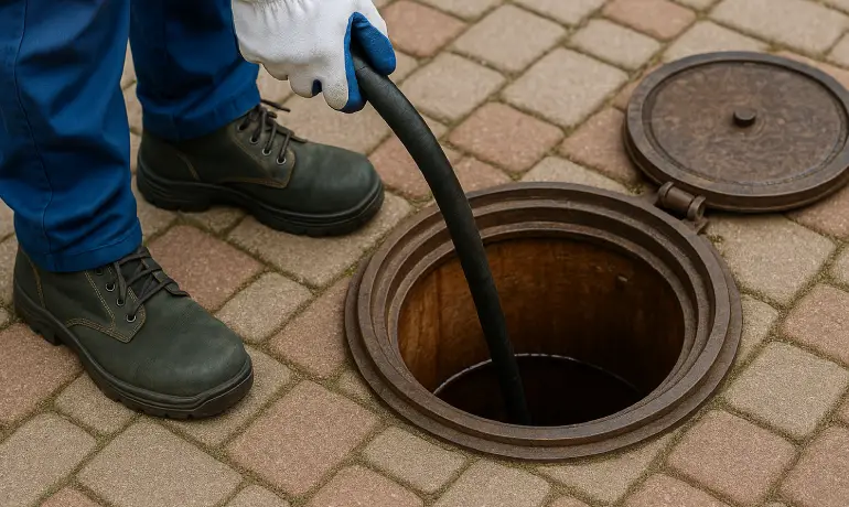 Drainage jetting vehicle serving Hampshire and Surrey