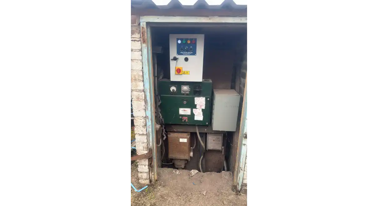 Pump control panel wiring and installation during upgrade in Reading