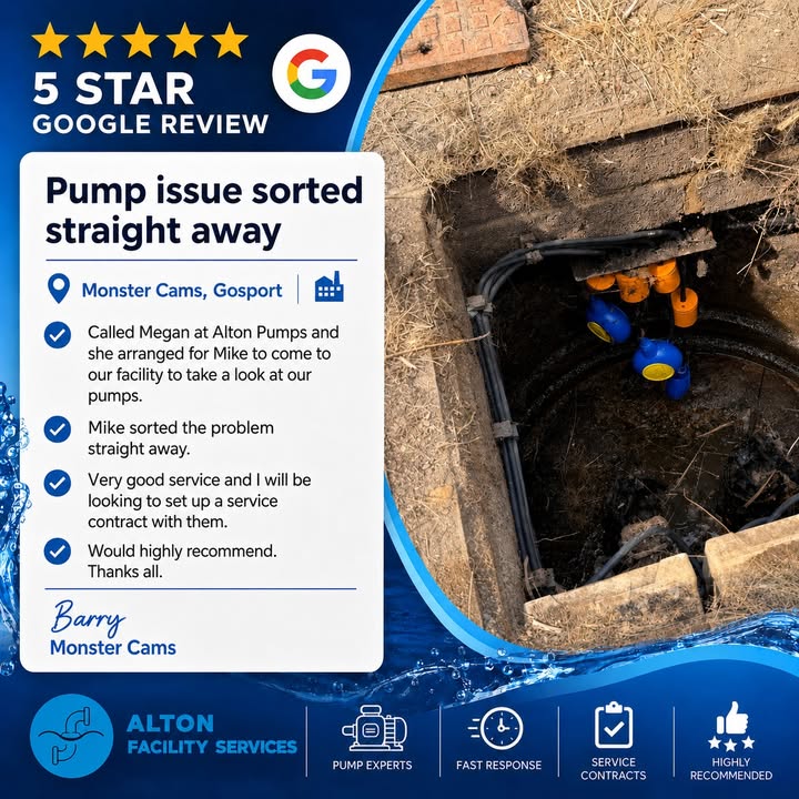 Five-Star Pump Service in Gosport – From First Call to First-Time Fix