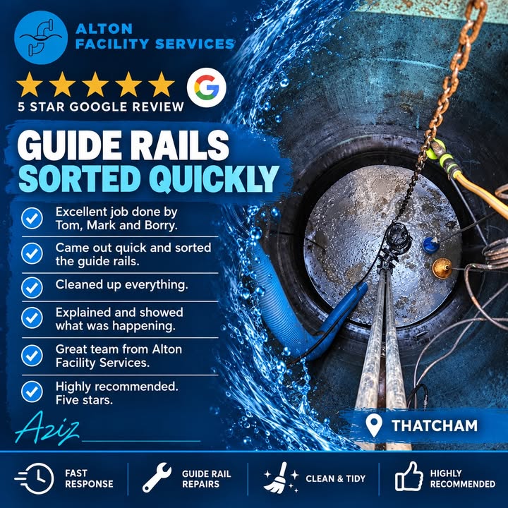 5-Star Review: Pump Guide Rails Sorted in Thatcham