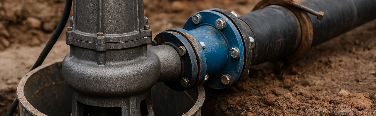 Sewage pumps supplied and installed by Alton Facility Services