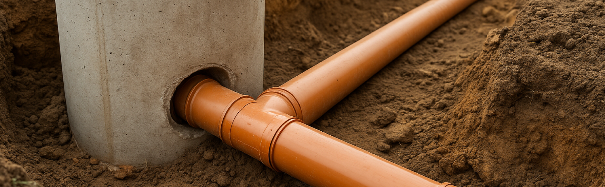 Main sewer connection works by Alton Facility Services