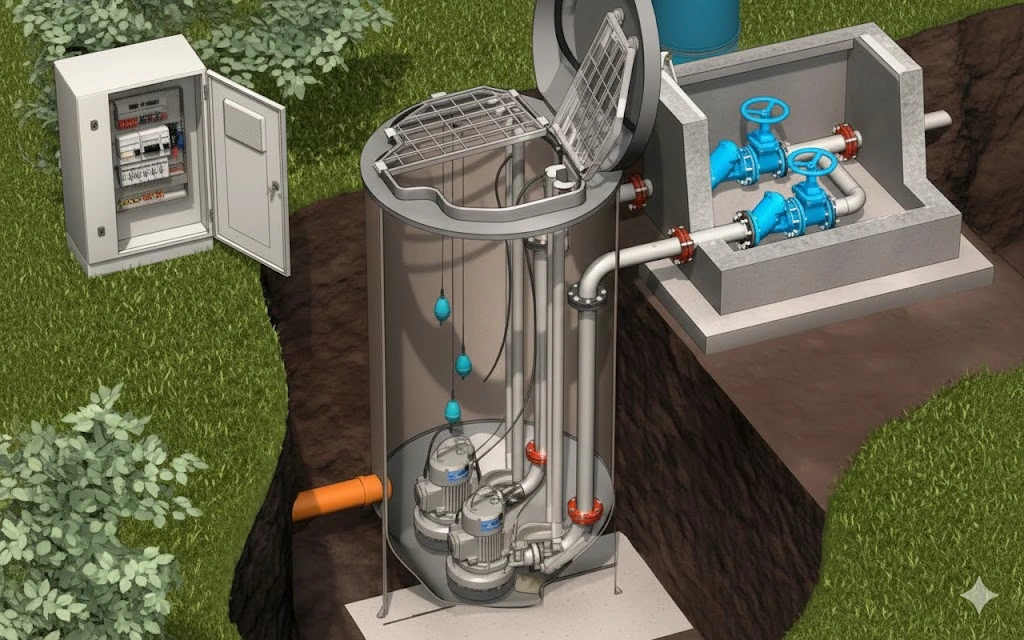 Package Pump Stations Across the South of the UK by Alton Facility Services