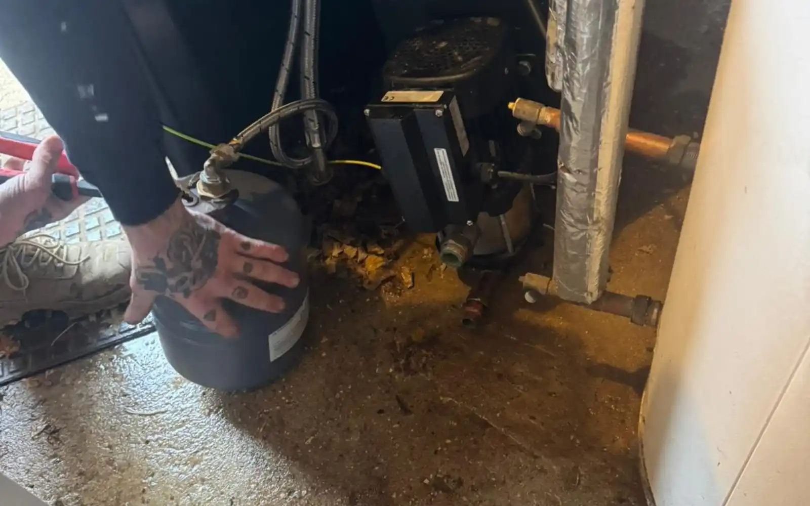 Commercial pump system installation