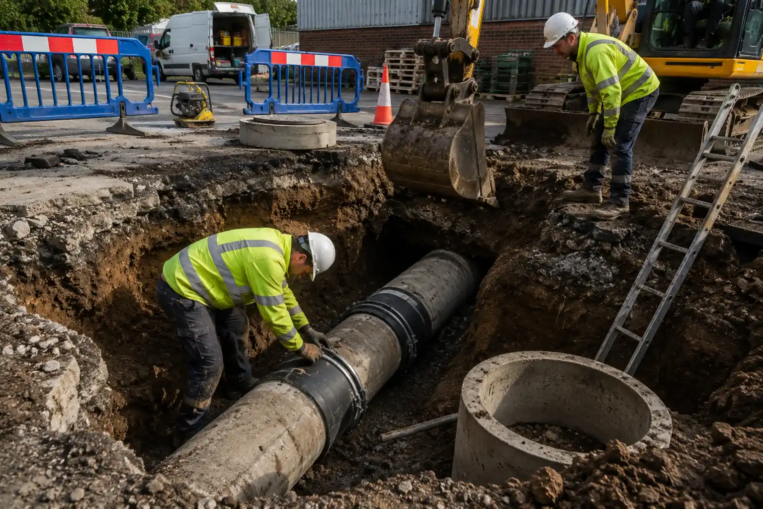 Sewage treatment plant replacement project