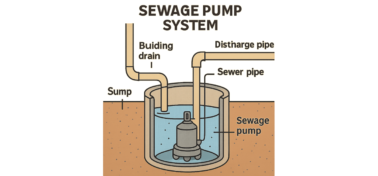 Sewage pumps servicing in the south of the UK