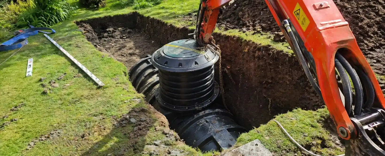 Klargester Treatment Plant Installation in Farnham
