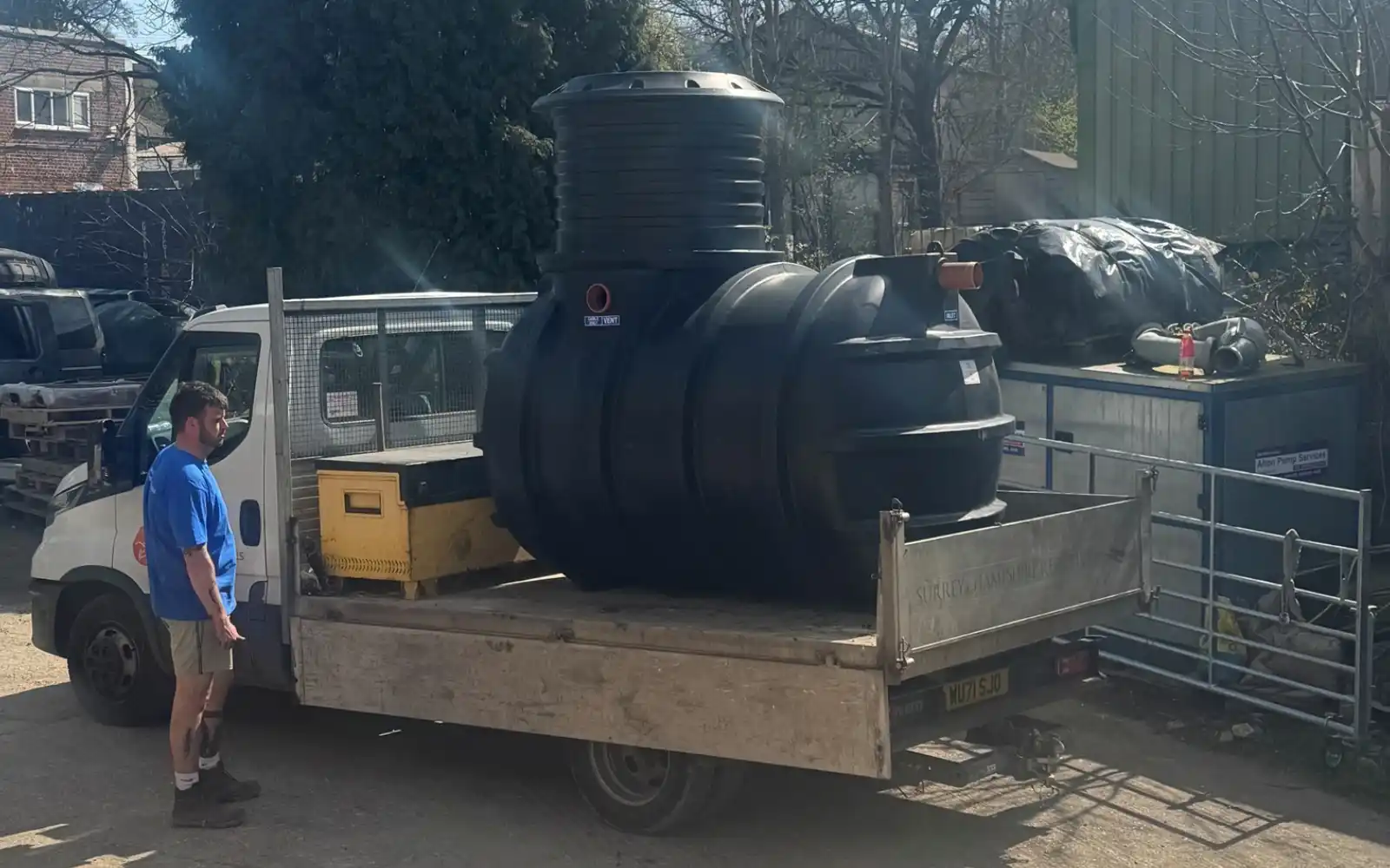 Treatment plant chamber inspection