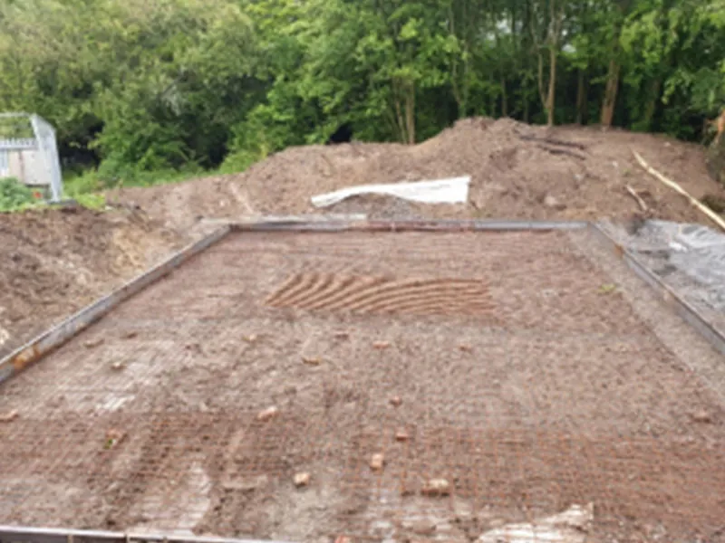 Alton Facility Services project, Supply and install complete with all groundworks of a sewage treatment plant. Alton Facility Services, serving Hampshire, Surrey, and the UK