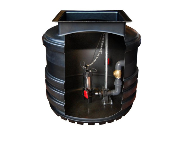 800 litre Sewage Pump station, Single Pump - AFPS1